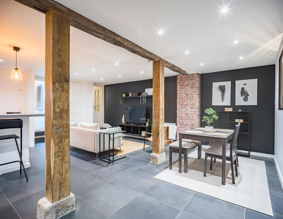 L'Art Du Temps - Terrasse -1 Min Hypercentre Apartman Troyes Kültér fotó