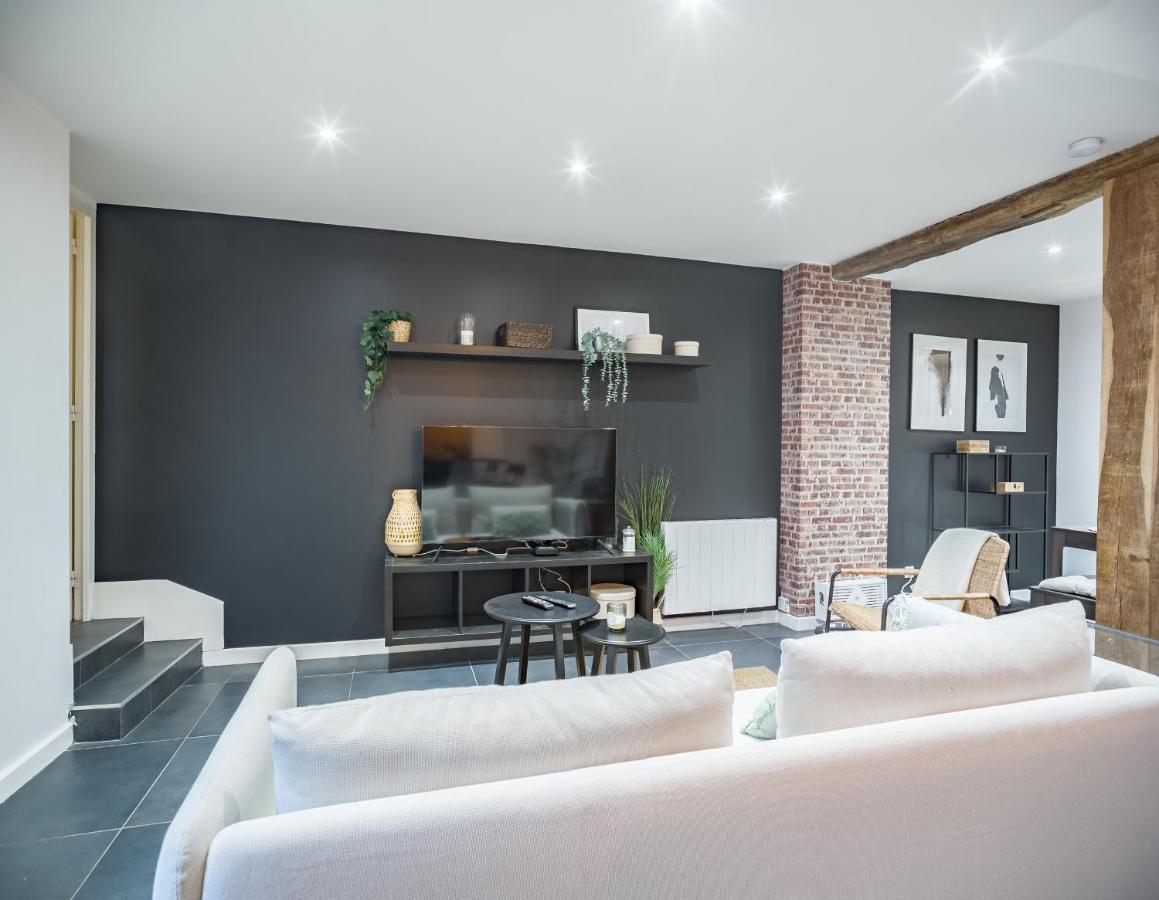 L'Art Du Temps - Terrasse -1 Min Hypercentre Apartman Troyes Kültér fotó